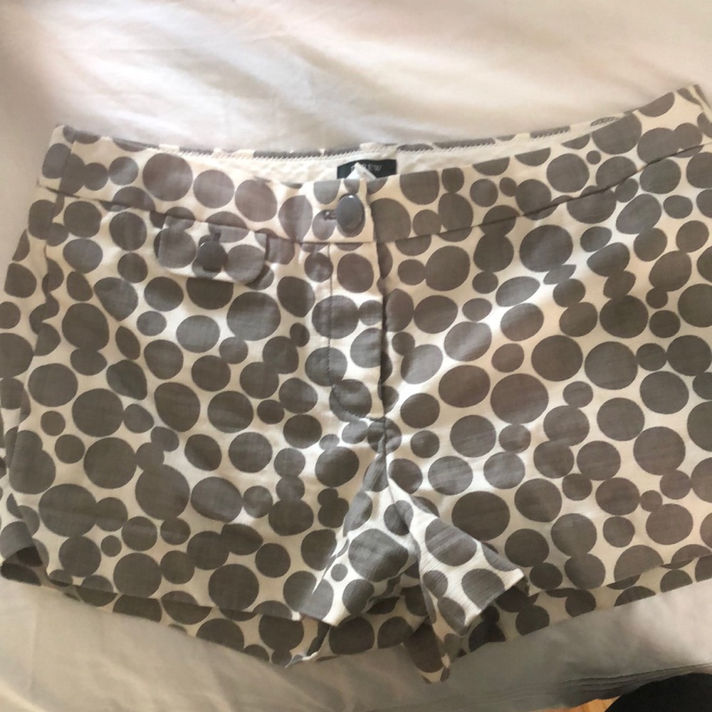 Jcrew polka dot shorts
